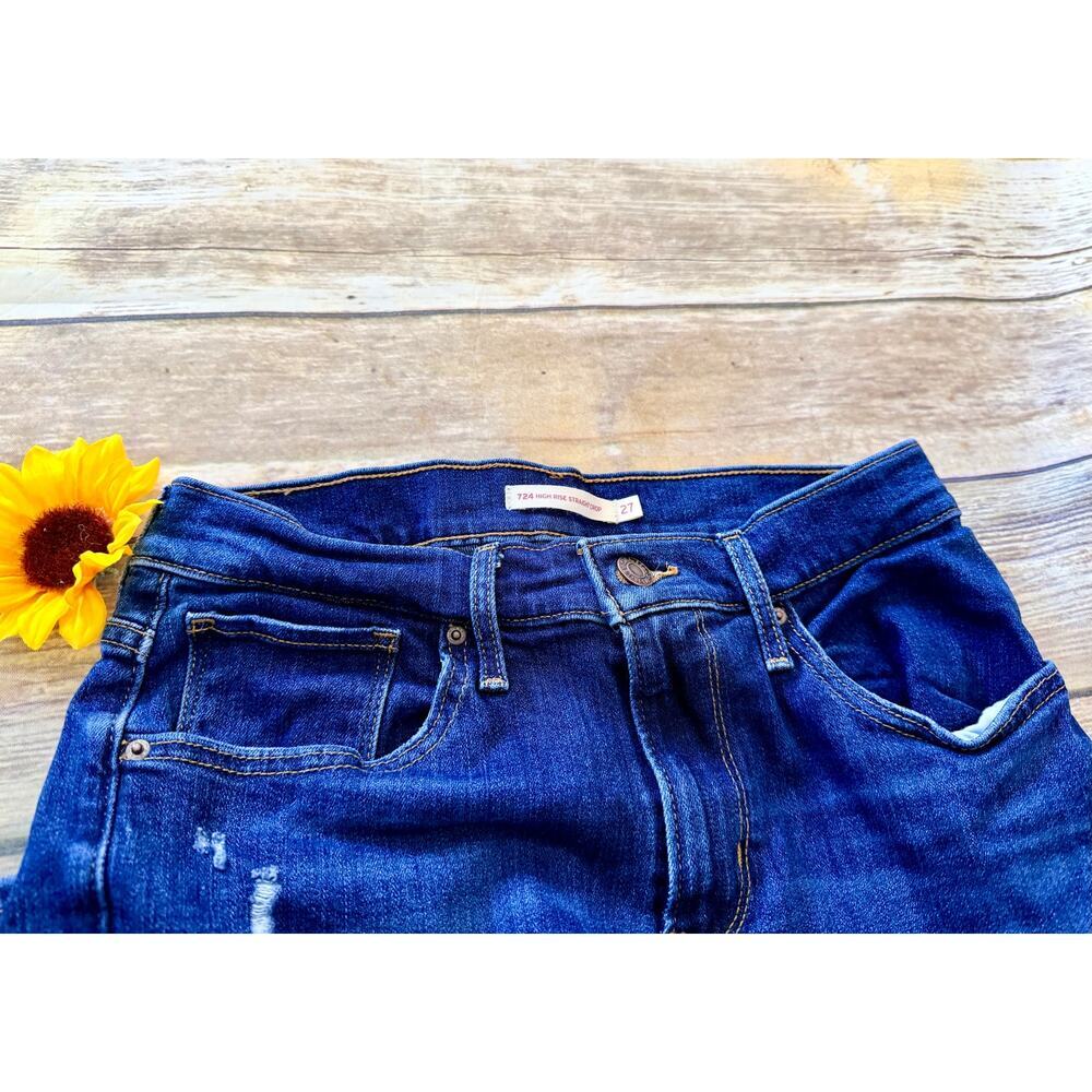 LEVI STRAUS HIGH RISE CROPS - Picture 9 of 9